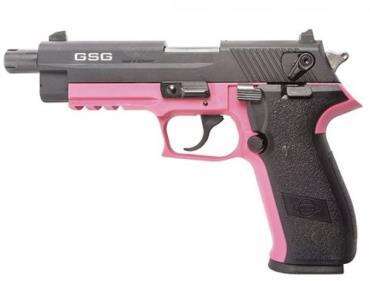 Handguns American Tactical GSG Firefly 22LR GSG FIREFLY 22LR PINK 4.9" TB • 